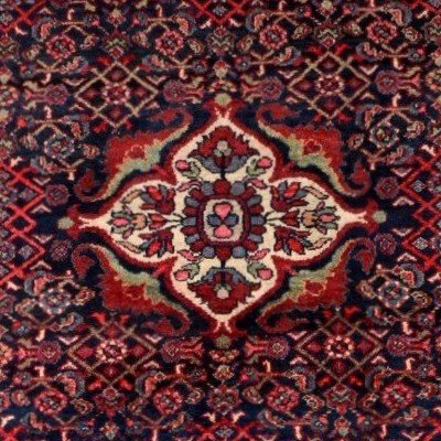 Malayer Carpet, 150 Cm X 217 Cm, Hand-knotted Wool In Iran Circa 1970 In Very Good Condition