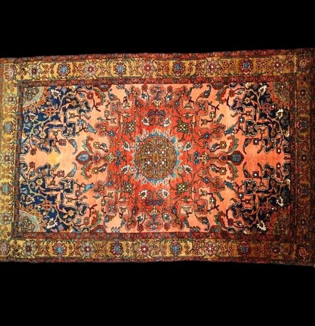 Tafresh Carpet, 132 X 202 Cm, Hand-knotted, Iran, Persia, Kadjar Dynasty, Second Part Of The 19th Century-photo-4