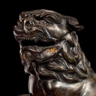 Bronze Laughing Buddha, China, 19th Century-photo-4