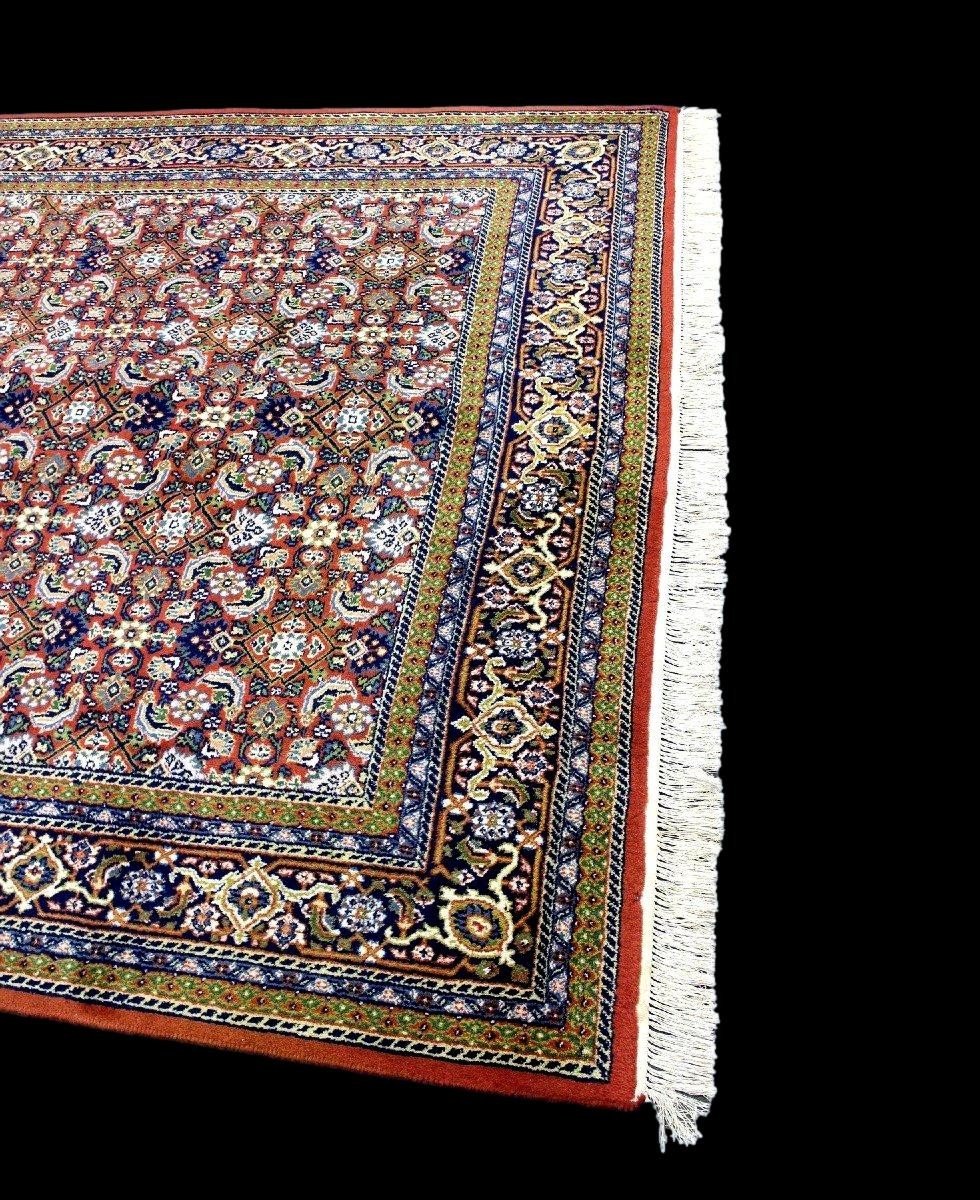 Tapis Tabriz Khoy, 195 cm x 258 cm, laine nouée main vers 1980 en très bon état-photo-1