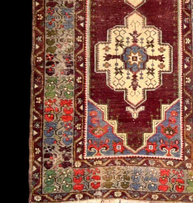 Moudjour Tribal Rug, Anatolia, 115 Cm X 220 Cm, Wool On Wool, Hand-knotted Before 1950, -photo-2