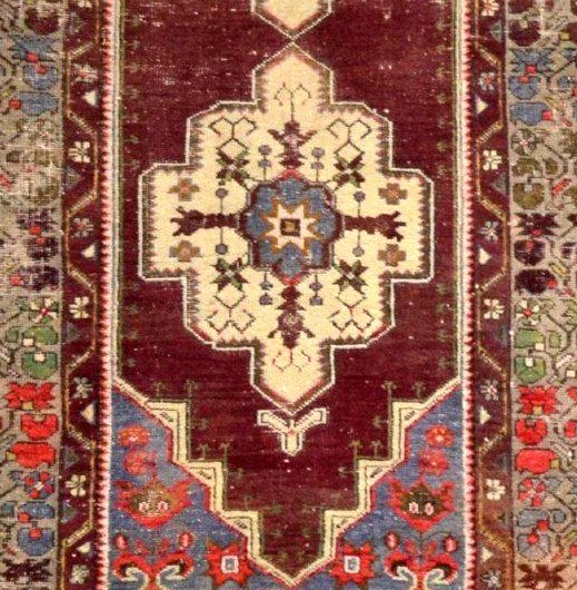 Moudjour Tribal Rug, Anatolia, 115 Cm X 220 Cm, Wool On Wool, Hand-knotted Before 1950, 