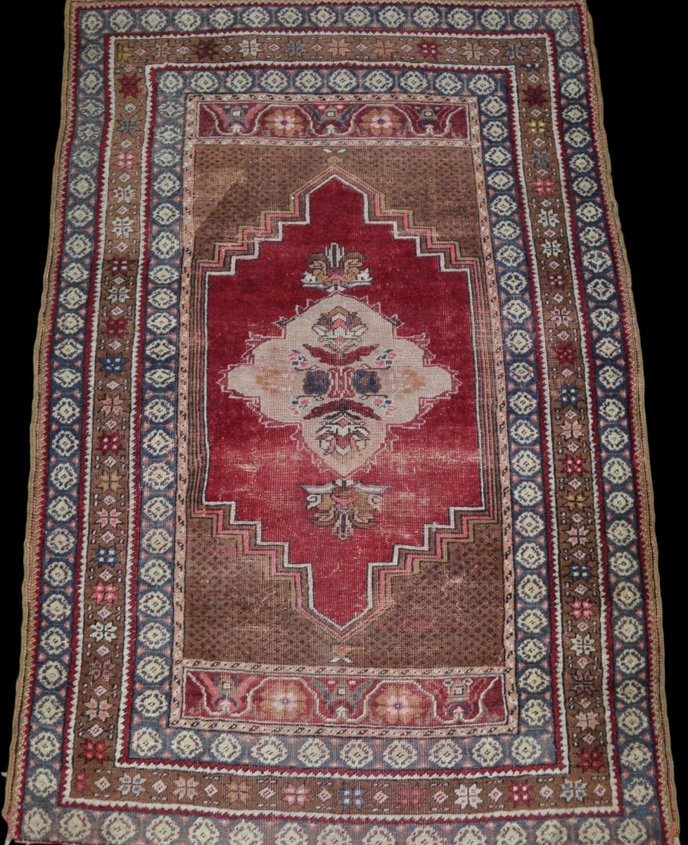 Tapis Nuptial Kiz-bergama, Anatolie, Turquie, 108 cm x 163 cm, Vers 1920