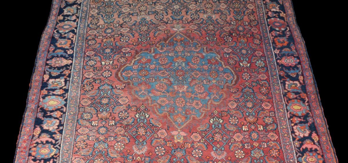 Persian Bidjar Antique Rug, 135 X 218 Cm, Iran, Hand Knotted Wool, 1920/1930-photo-3