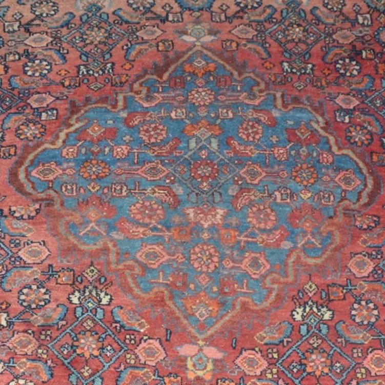 Persian Bidjar Antique Rug, 135 X 218 Cm, Iran, Hand Knotted Wool, 1920/1930-photo-6