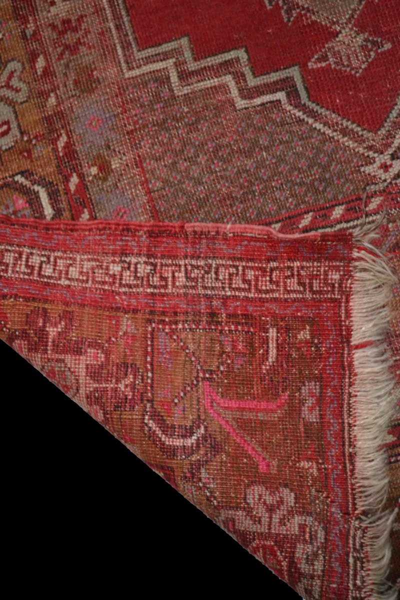 Old Kiz Bergama Rug, Anatolia, 105 Cm X 162 Cm, Wool On Wool, Late 19th, Early 20th-photo-1