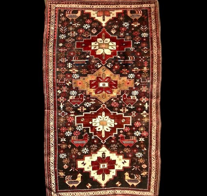 Chirvan Akstafa Rug, Caucasus, 143 Cm X 237 Cm, Wool, Late 19th Century