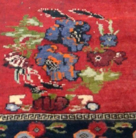 Tapis Karabagh ancien, Caucase, 154 cm x 240 cm, laine/laine, seconde moitié du XIXème Siècle-photo-7