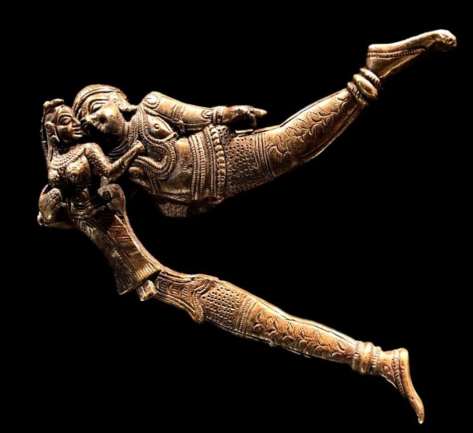 Brass Chisel For Areca Nut, Betel Quid, Rajasthan, India, 19th Century