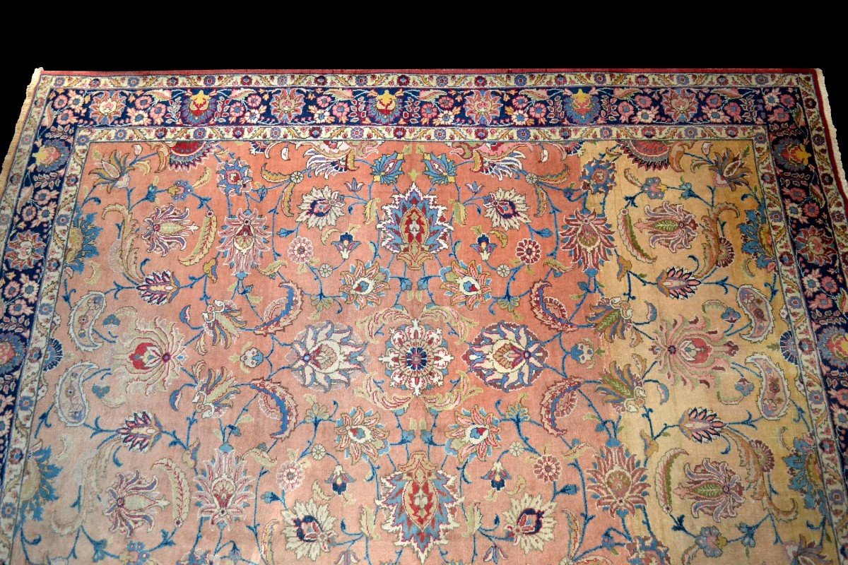 Proantic: Antique Persian Tabriz Rug, 1920-1930, Iran, 252 Cm X 334 Cm