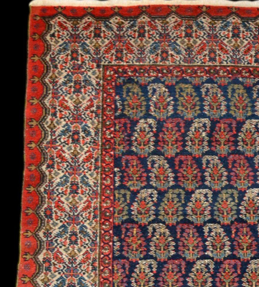Antique Kashkai Rug, 127 Cm X 192 Cm, Hand-knotted Wool On Wool, Persia (iran) 19th Century-photo-3