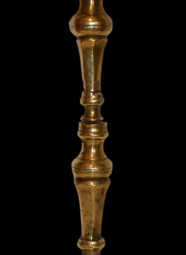 Chandelier Ottoman, Ht 36 Cm, bronze doré, art Ottoman, XVIIIème Siècle, très bon état-photo-1