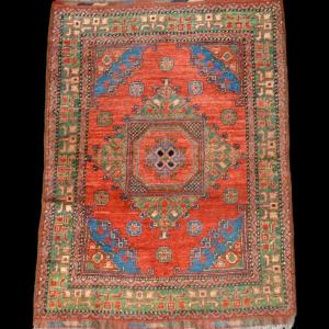 Kazak, 125 Cm X 175 Cm, Hand-knotted Wool In Anatolia Or Georgia Around 1970, Perfect Condition
