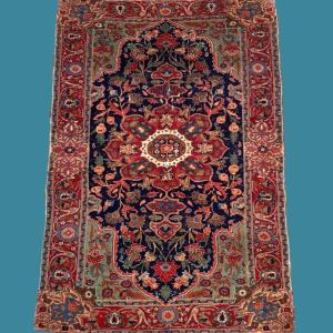 Old Tabriz, 127 X 185 Cm, Hand-knotted Wool In Persia, Iran, Late 18th Century, Kadjar Dynasty