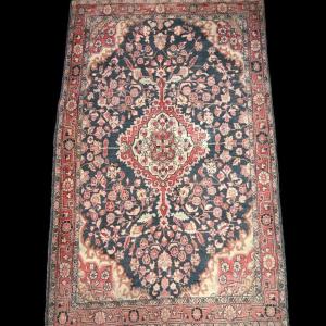 Mechkabad, Persian, 124 Cm X 209 Cm, Hand-knotted Wool In Iran At The Beginning Of The 20th Century, Good Condition