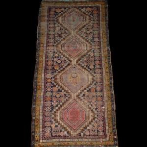 Karadagh Gallery Rug, Persia, Kadjar, 135 X 288 Cm, Hand-knotted Wool Late 18th Century, Early 19th Century