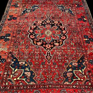 Mehraban Rug, 130 Cm X 195 Cm, Hand-knotted Wool Around 1950-60 In Persia, Iran, Very Good Condition