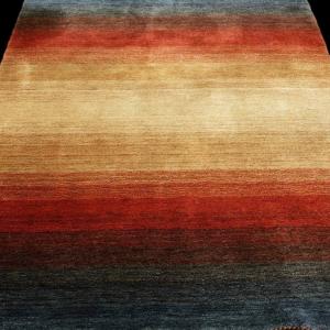 Tapis Gabbeh, 148 x 196 cm, laine nouée main, Iran, 1970-1980, très bon état, épaisseur  2,5 cm