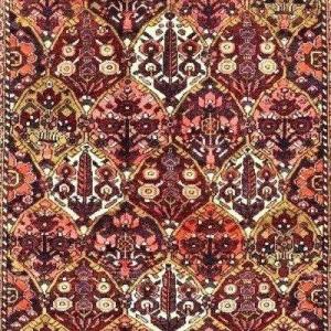 Carpet, Bakhtiar Gallery, 150 X 302 Cm, Hand-knotted Wool In Iran Circa 1970-1980, Perfect Condition