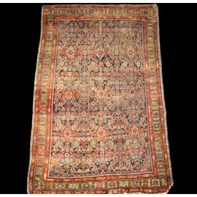 Persian Feraghan Antique Rug, 129 Cm X 186 Cm, Iran, Late 18th Century, Rare