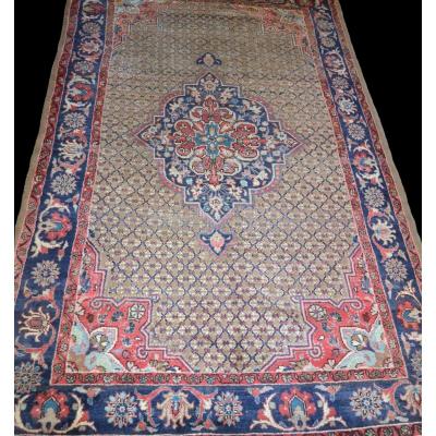 Tapis Persan Kolyach, 157 cm x 273 cm, Iran, Laine nouée main, Parfait état, vers 1970