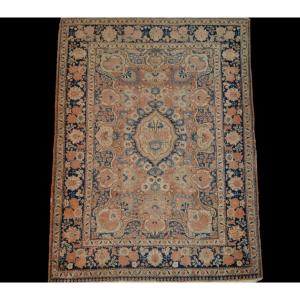 Tapis ancien, Persan Tabriz, Iran, 139 cm x 186 cm, laine nouée main, seconde moitié du XIXème S