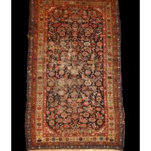 Old Malayer Rug, Persian, 122 Cm X 200 Cm, Hand-knotted Wool, Late 18th Century, Early 19th Century