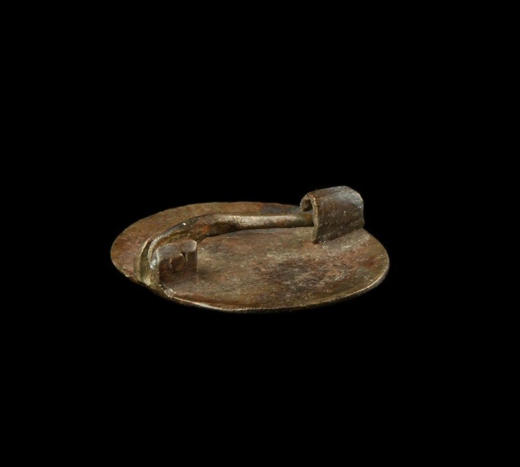 A Celtic Copper Fibula Brooch 1st Century Bc-1st Century Ad-photo-2