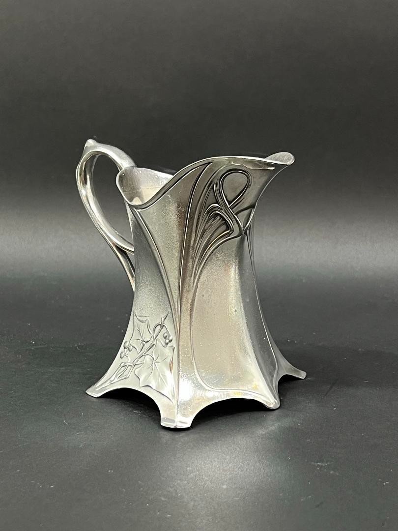 Art Nouveau Silver-plated Tea And Coffee Service, Wmf, Circa 1905-photo-5