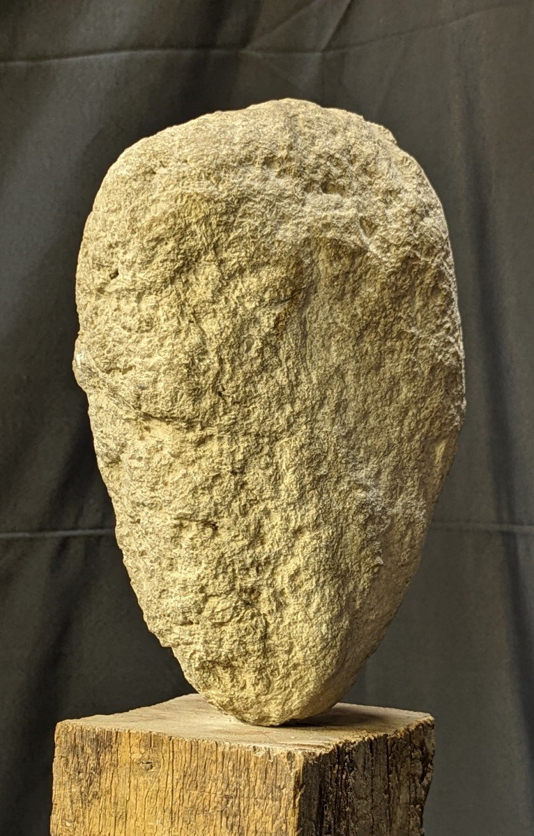 Head Of Christ In Stone XIIIth Century-photo-4