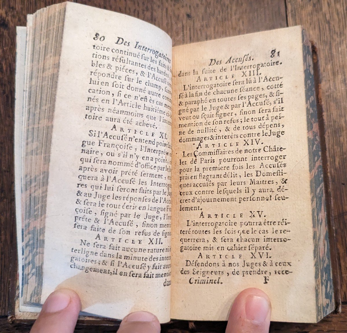 Livre Ordonnances De Louis XIV à Paris 1760-photo-4