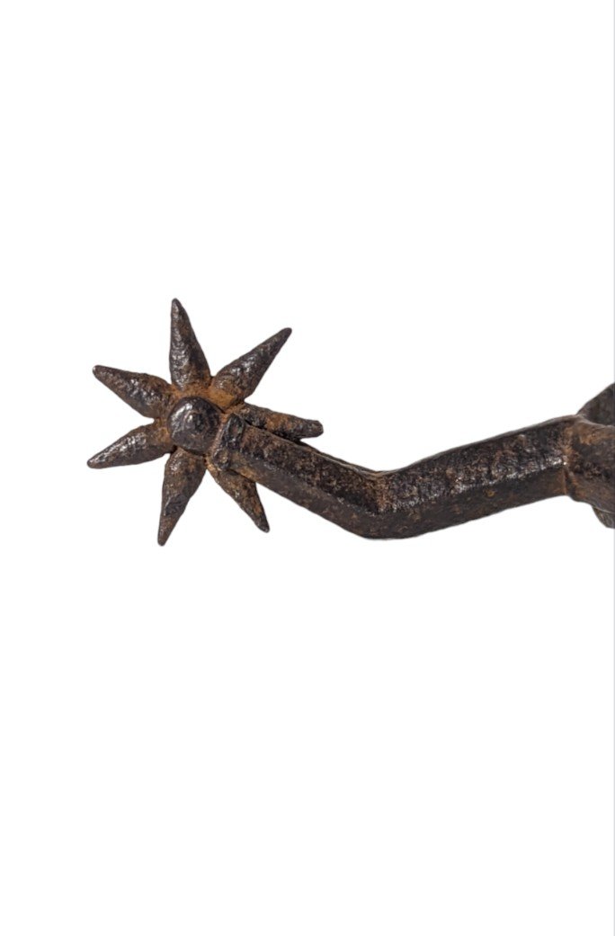 Medieval Iron Wheel Spur 15th Century-photo-4