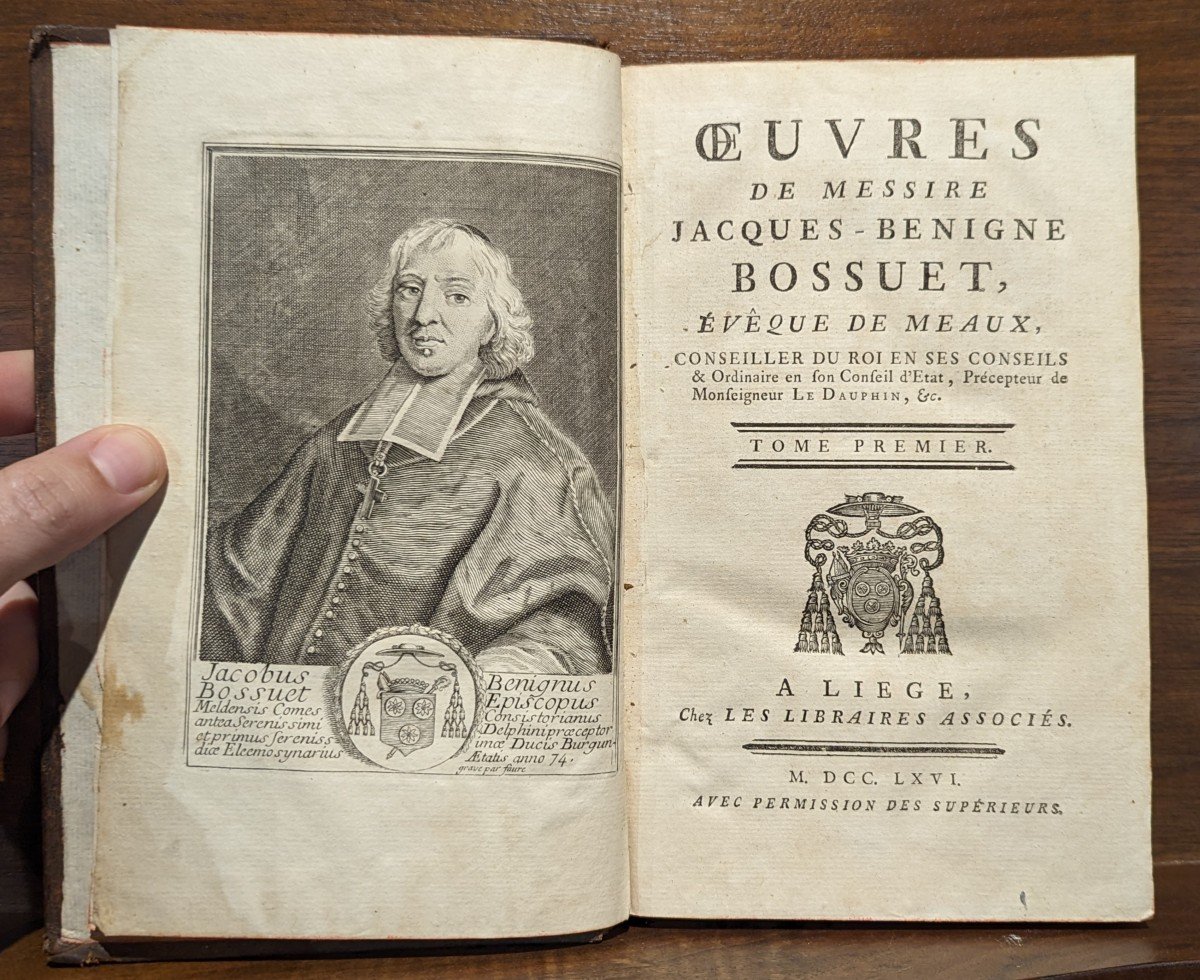 Oeuvres De Bossuet 22 Volumes Complet Liège 1766-photo-2