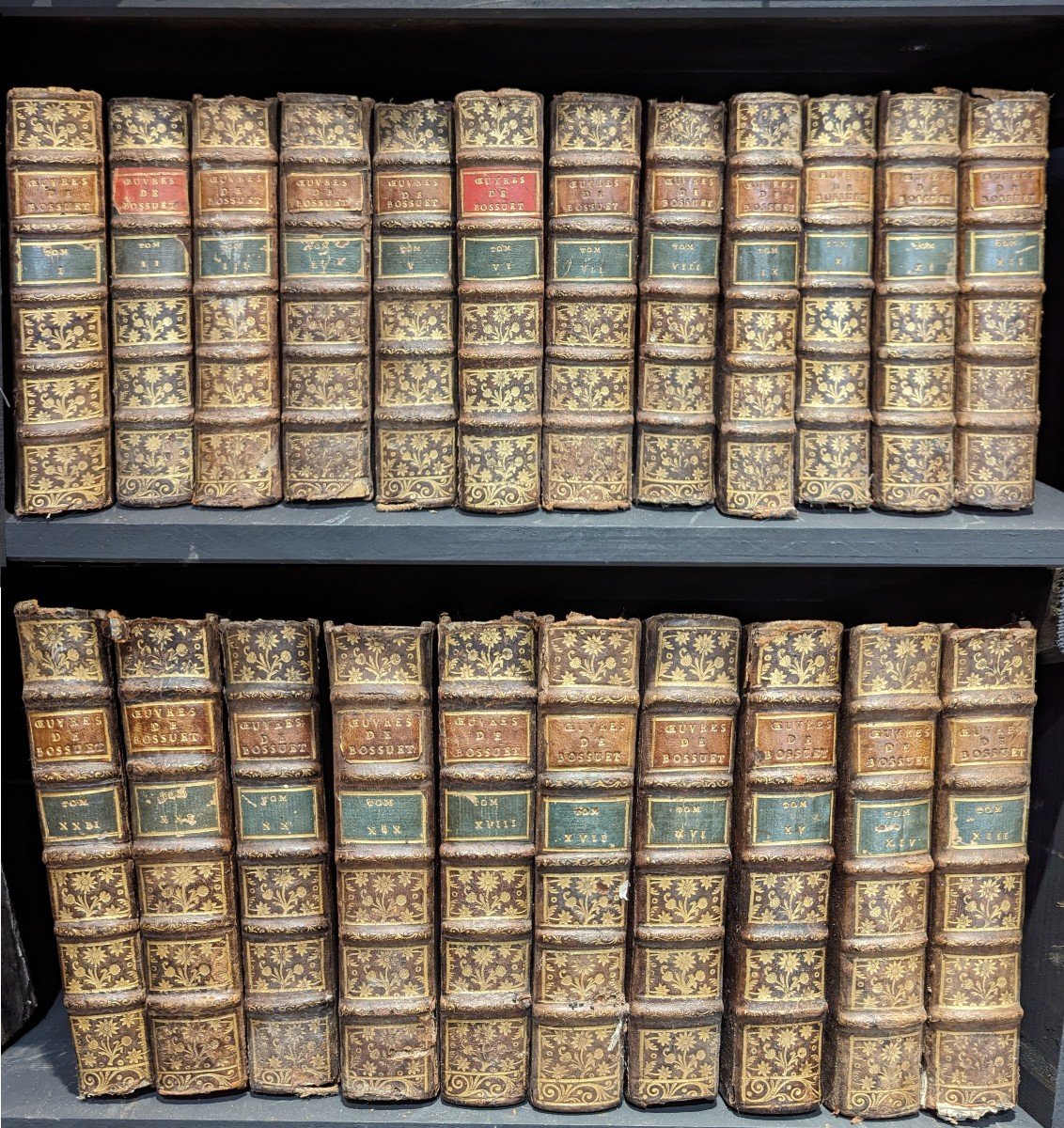 Oeuvres De Bossuet 22 Volumes Complet Liège 1766