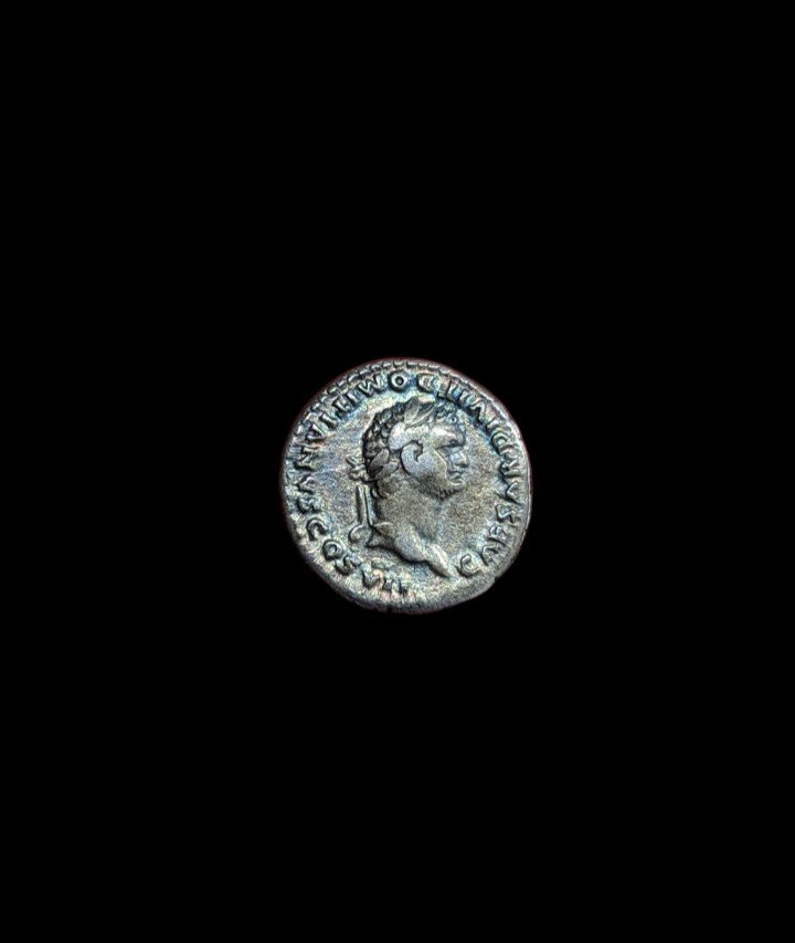 Denier De Domitien - Frappé Sous Titus - 80 De Notre ère - Argent - Numismatique-photo-3
