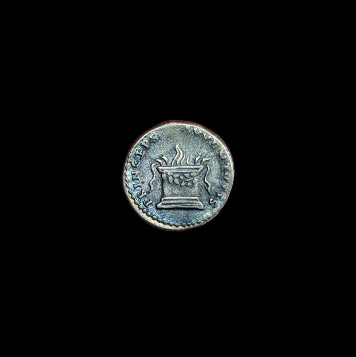 Denier De Domitien - Frappé Sous Titus - 80 De Notre ère - Argent - Numismatique
