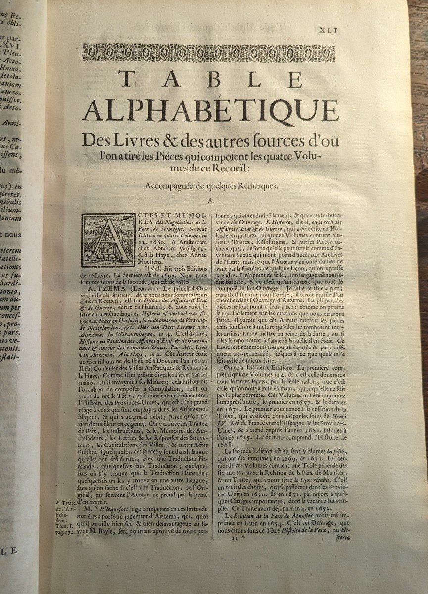 Collection Of Peace Treaties - 4 Complete Volumes - The Hague 1700 - Adam Horn - August Strindberg-photo-4