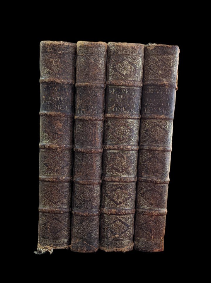 Collection Of Peace Treaties - 4 Complete Volumes - The Hague 1700 - Adam Horn - August Strindberg