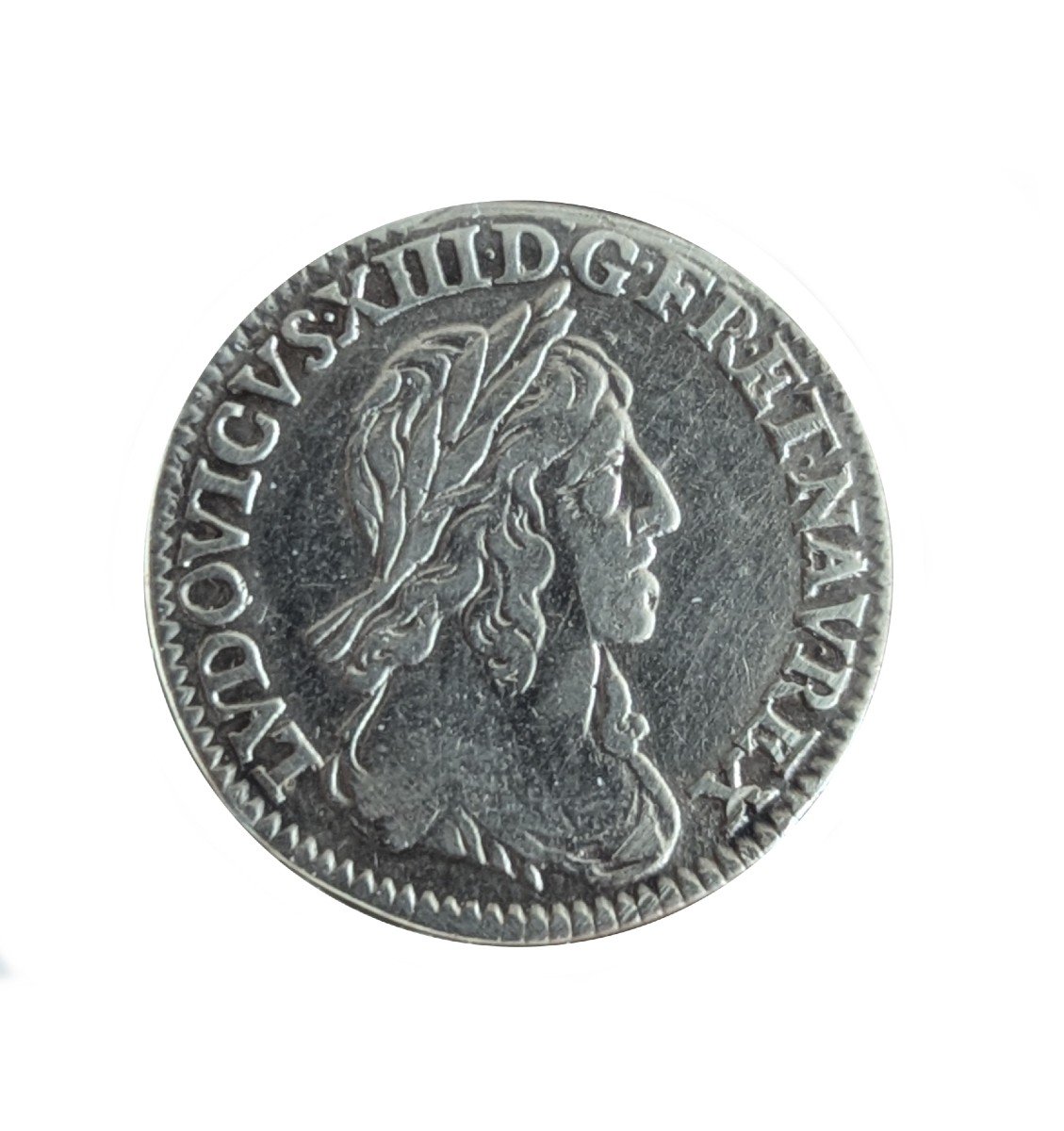 Monnaie En Argent - 1/12 écu De Louis XIII - 1643 - Paris