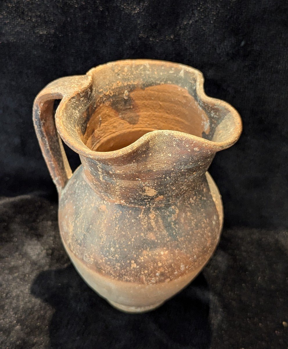 Oenochoe Terracotta Jug - Cyprus - Bronze Age - Archaeology-photo-2