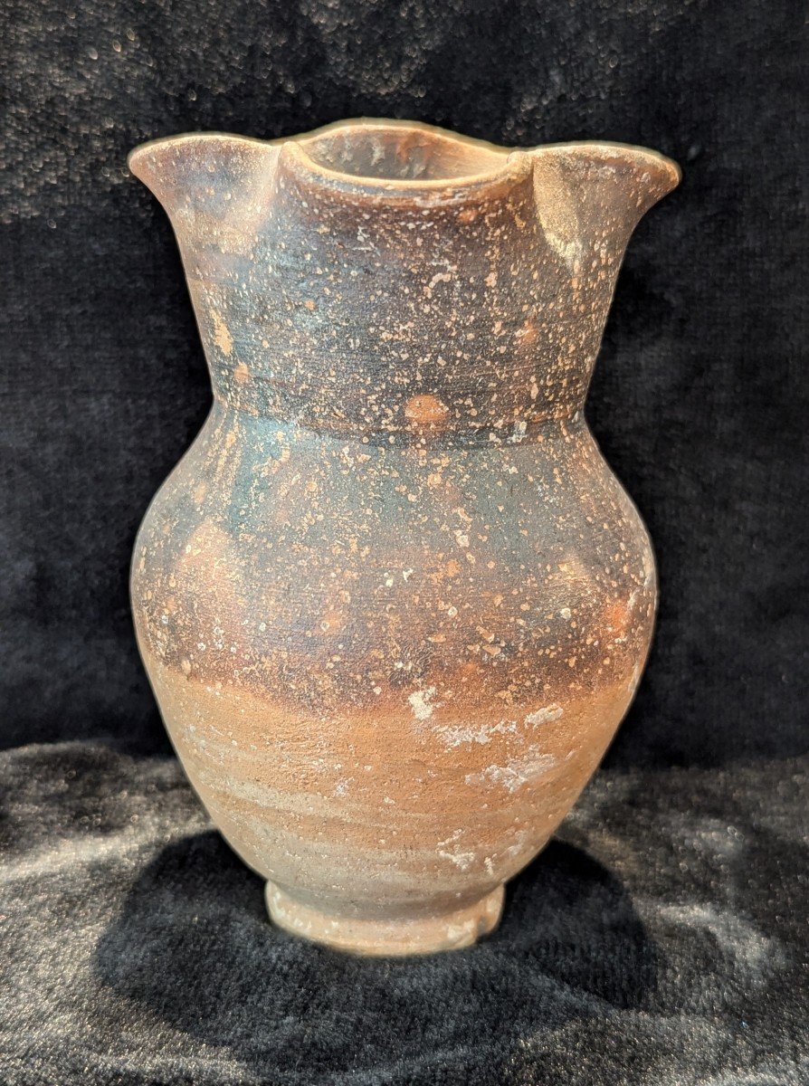 Oenochoe Terracotta Jug - Cyprus - Bronze Age - Archaeology-photo-4