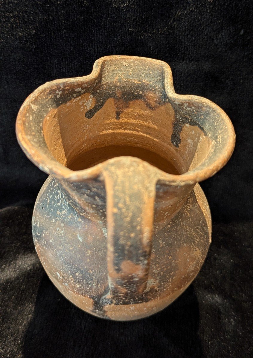 Oenochoe Terracotta Jug - Cyprus - Bronze Age - Archaeology-photo-3