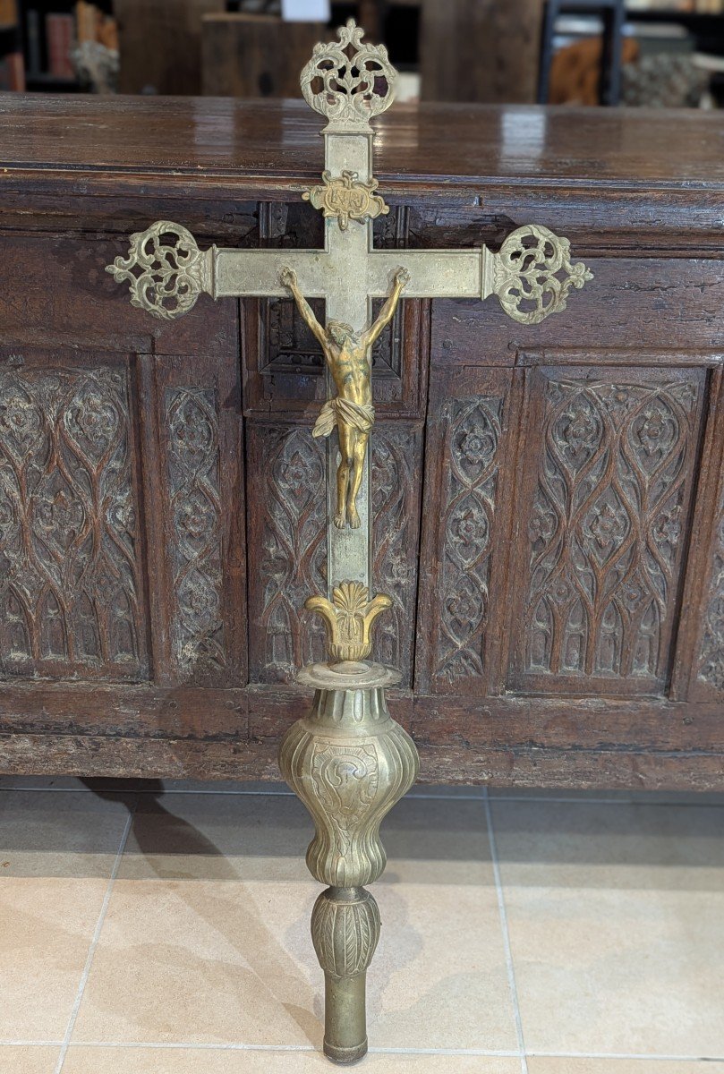 Large Processional Cross - 19th Century 