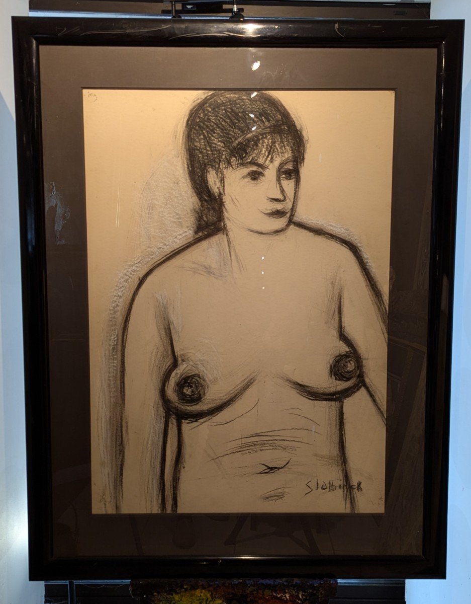 Rik Slabbinck - Lili Nue - Large Drawing 133x103cm 