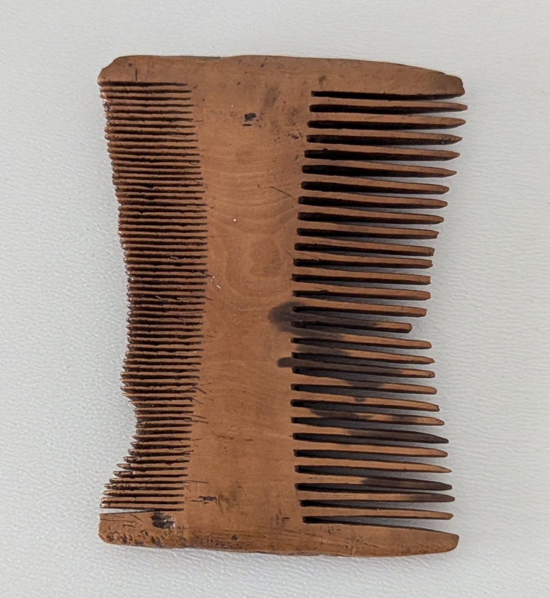 Double Wooden Comb – Late Egyptian Period – Archaeology -photo-2