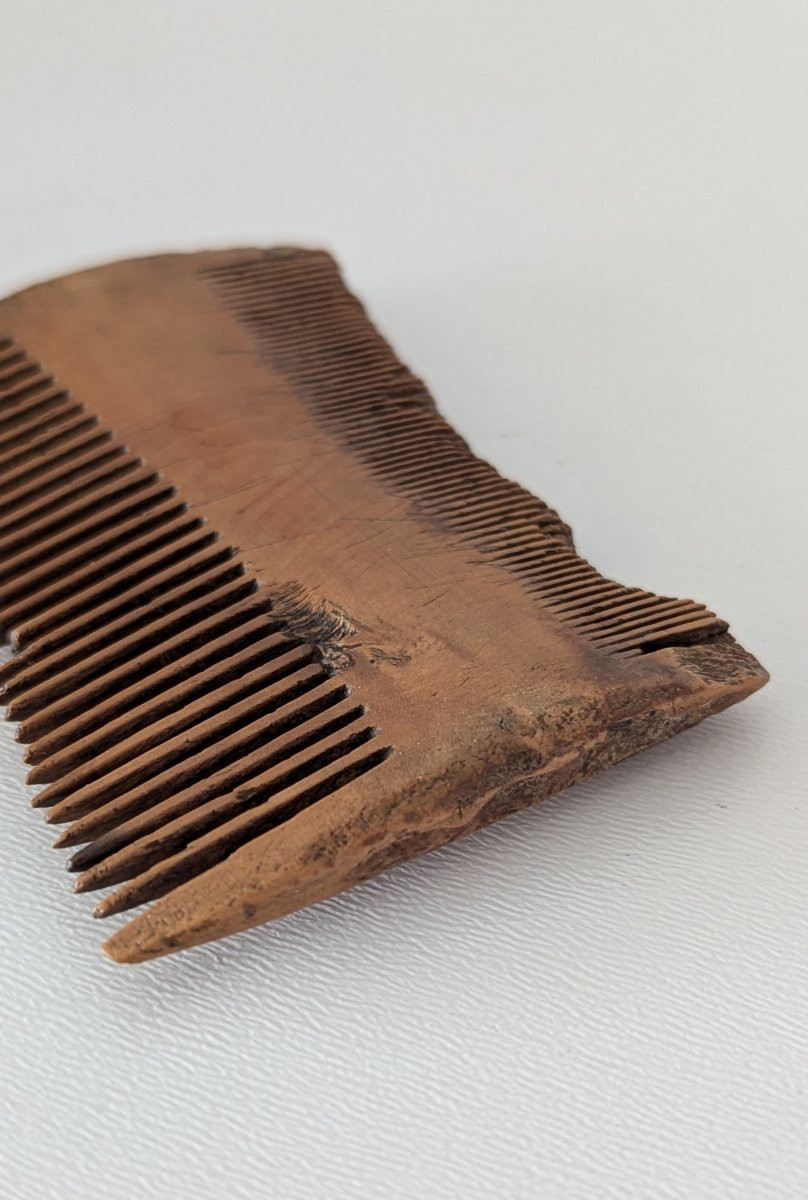 Double Wooden Comb – Late Egyptian Period – Archaeology -photo-6