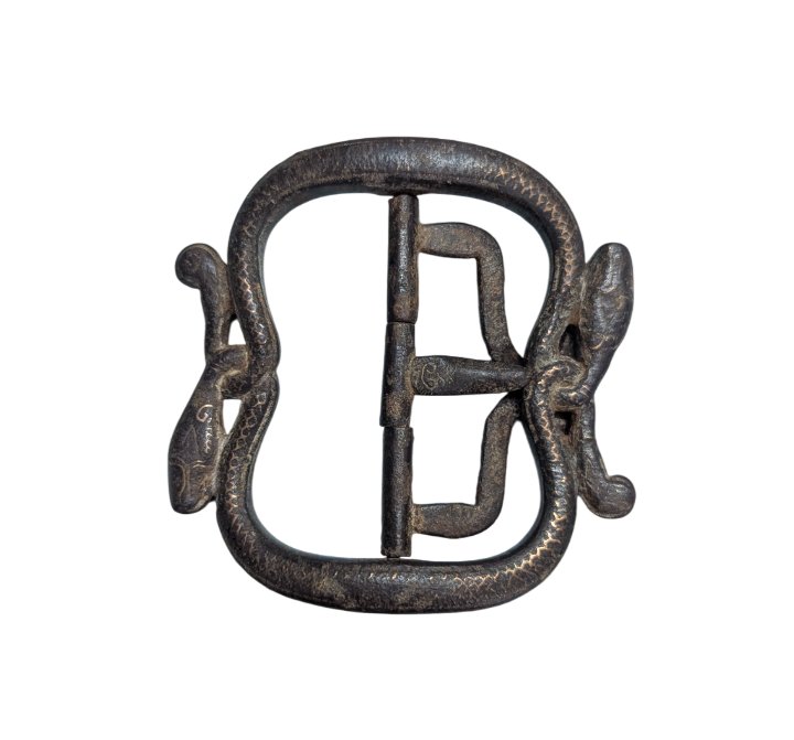 Belt Buckle - Worn At The Court Of Surakarta - Indonesia - 18th Century-photo-4