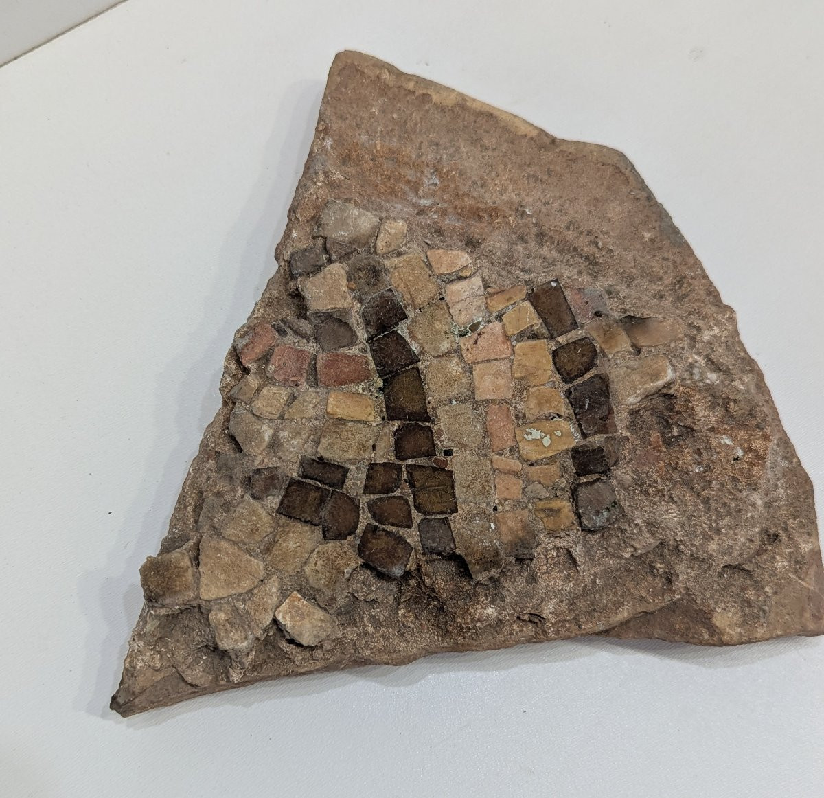 Fragment De Mosaïque Romaine - Archéologie -photo-3