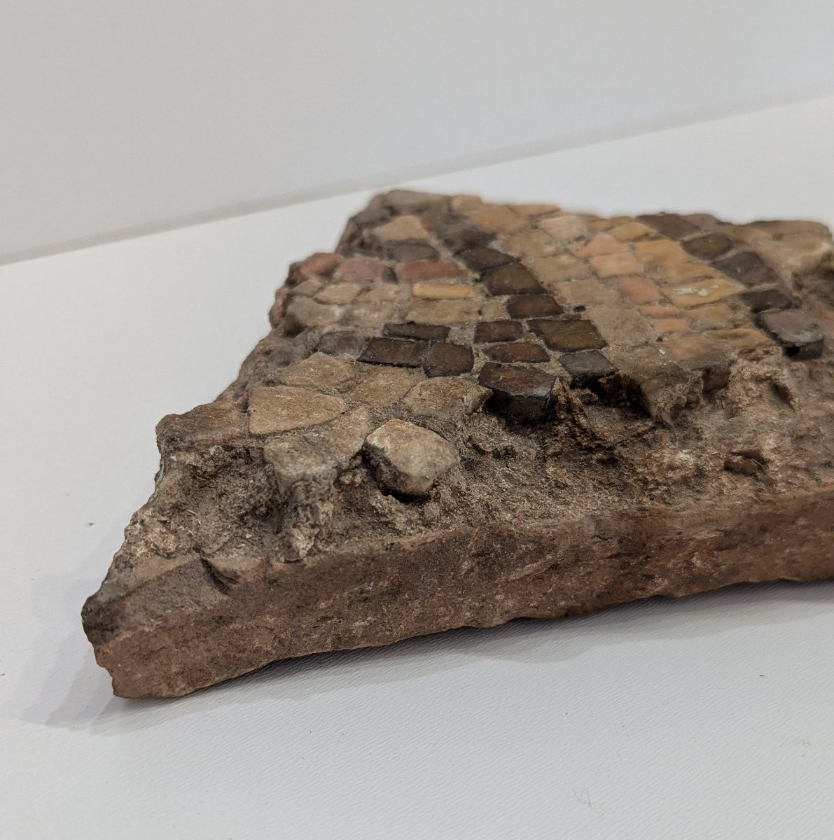 Fragment De Mosaïque Romaine - Archéologie -photo-4