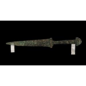 Bronze Dagger Luristan Persian Collection